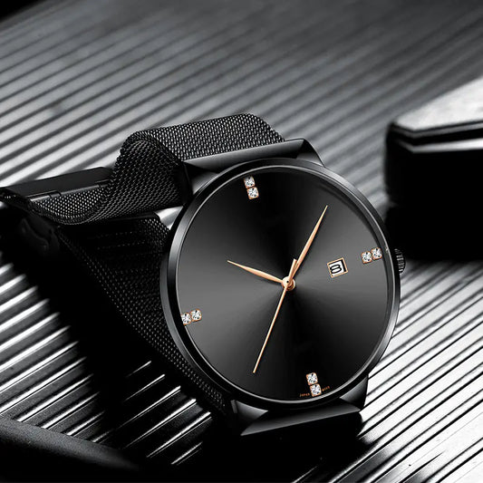 Quartz Watch, Waterproof Design