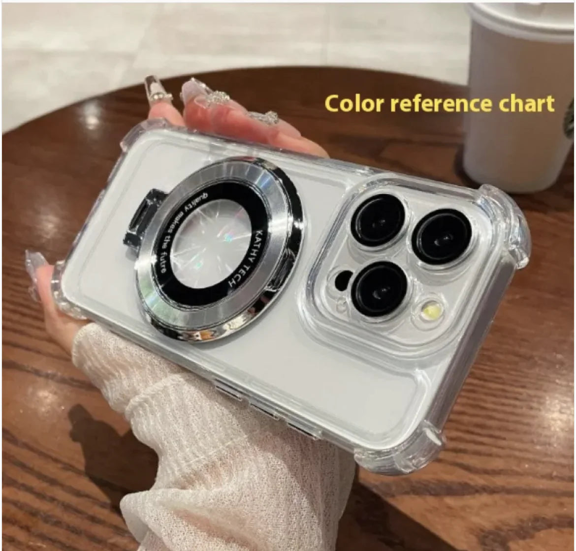 ClearView Magnetic Samsung Case with Protection Stand