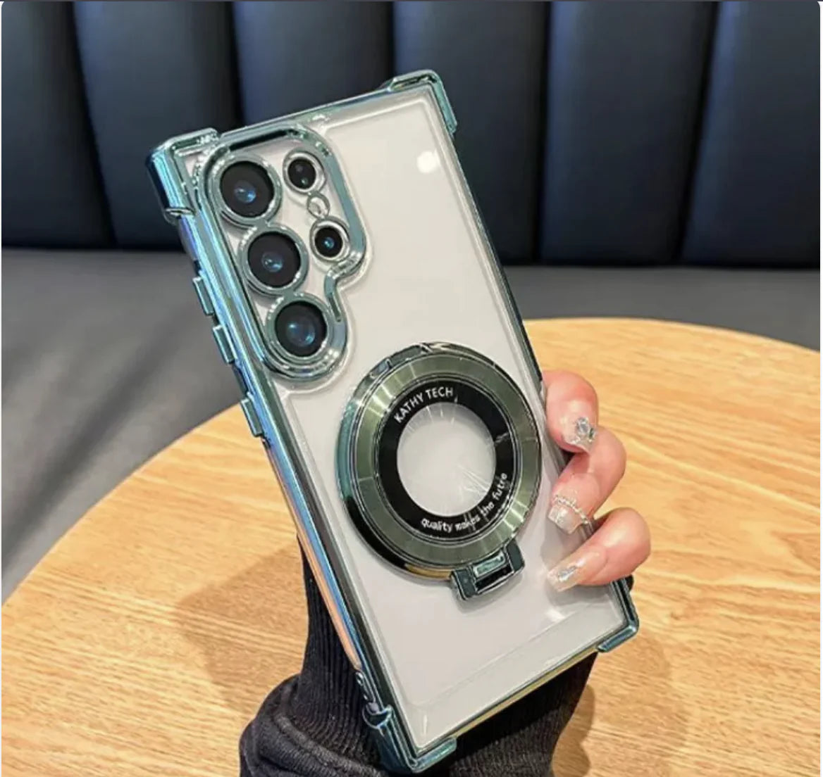 ClearView Magnetic Samsung Case with Protection Stand